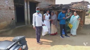 COVID-19 से बचाव हेतु महाअभियान के तहत शेरपुर में रविवार को लोगो को दिया गया कोविड-19 का टीका।#वैक्सीन#महाअभियान#टीका#