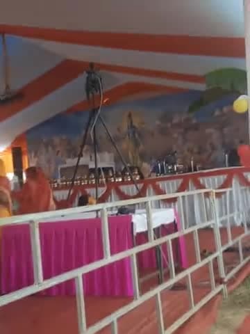 मथुरा: aaj se deendayal dham m #shree krishna chandra sastri ji # k dvara 'shrimad bhagvat ktha ka ayojak