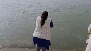 लक्सर: विधानसभा #हरिद्वार_ग्रामीण के ग्राम #कांगड़ी में पतित पावनी माँं गंगा जी का आशीर्वाद लिया।