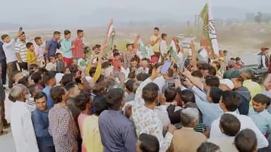 लक्सर: विधानसभा #हरिद्वार_ग्रामीण के न्याय पंचायत #लालढांग में पदयात्रा में उमड़ा जनसैलाब।