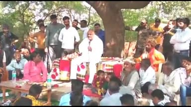 पिछोर #क्षेत्रीय विधायक के पी सिंह कक्काजू का एक दिवसीय द्वारा ग्राम पिपरा में लोगों की समस्याओं को सुना गया