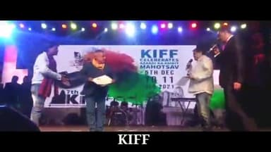 राजनगर: #KIFF मे हुआ बुन्देली लोक गायक व बुन्देलखण्डी फिल्म अभिनेता का फिल्म बोझ ,,द रियल लाईफ,, के लिये सम्मान
#खजुराहो