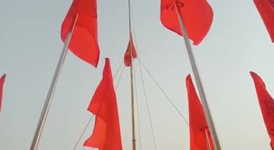 ध्वजावतरण के साथ 67वें राष्ट्रीय अधिवेशन का समापन। 
#67thABVPConf