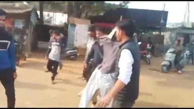 बालाघाट: किरनापुर में मुख्यमंत्री शिवराज सिंह चौहान का पुतला दहन किया गया #पुतला #दहन