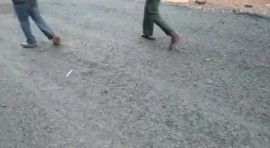 साल्हेवारा वनांचल में राष्ट्रीय राजमार्ग में बन रही नई सड़क का खस्ताहाल कोई मीडिया वाले कि नज़र अभी तक नही पड़ी #न्यूज़24