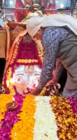 ज्ञानपुर: 🙏🌹।।जय श्री कालका माँ।।🌹🙏
#आजसुबह के आरती श्रृंगार दर्शन#
#18जनवरी 2022 मंगलवार#