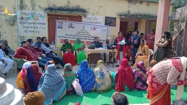 सिमरी: #मंझवारी पंचायत के मुखिया अमीना खातून सभा में पटना से आए हुए जांच किया गए पीआरएस वार्ड सदस्य सभी मैं झूठ@