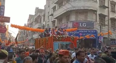 कानपुर: #Kanpur में अमित शाह का रोड शो
#amitsha