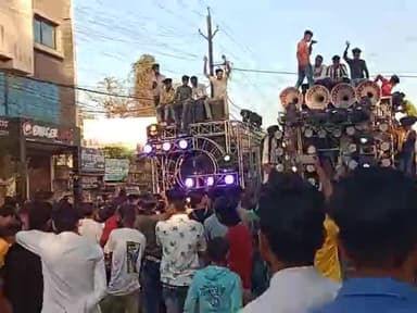 #भगवान_शिव की नगरी शिवपुरी में #महा_शिवरात्रि धमाकेदार जसन