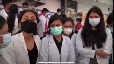 डोईवाला: Himalayan Institute of medical science, #mbbs students #medical #uttarakhand_cm #dehradun