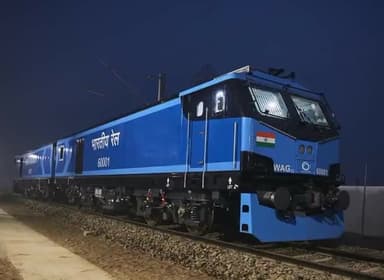 #मधेपुरा में #निर्मित #विधुत रेल इंजन....सबसे तेज! #Railway