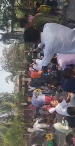 हाजीपुर: गांधी आश्रम में हुआ होली मिलन समारोह। #hajipurcity #hajiyunus #vaibhavsinghbjp #vaishali