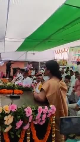#नालंदा #जिला# के# एनडीए# विधान परिषद# प्रत्याशी# रीना देवी #उर्फ #रीना यादव# नामांकन# पर्चा #भरने के बाद# सभा को संबोधन करते हुए।# बताया कि जीत# ऐतिहासिक होगी#बिहार #aajtak ।