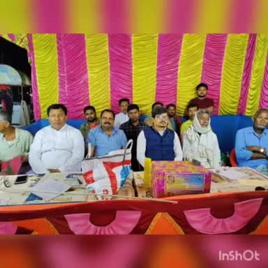 #जदयू के रोशन अग्रवाल #बारसोई प्रखंड अंतर्गत बसल गाव पंचायत के कंधाल ग्राम में आयोजित 24 प्रहर #हरिनाम संकीर्तन में सम्मलित हुए।