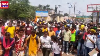 रन 4 खतियान में खूब झूमी महिलाएं | रन खतियान धनबाद से सीधे लाइव #run4khatiyan #amitmahto #jharnews