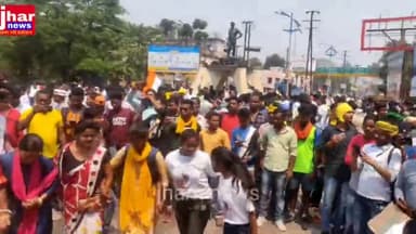 रन 4 खतियान में खूब झूमी महिलाएं | रन खतियान धनबाद से सीधे लाइव #run4khatiyan #amitmahto #jharnews