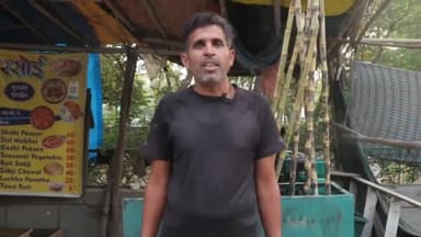 दादरी: सेक्टर 42 से कर्मचारियों ने उठाया गरीब गन्ने वाले का ठेला किया वापस व सेक्टर 50 के अधिकृत वेंडर जोन में दी जगह #असर