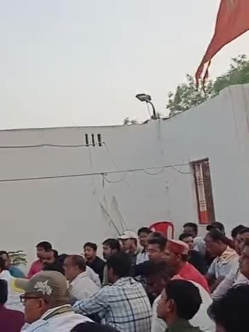 केराकत: श्री राम नवमी सोभा यात्रा के लिए सारे संस्थाओं में आज बैठक की गई जिसमे हमारे काफी राम भक्तो ने उपस्थिति द #jaunpurnews