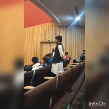 आज दिल्ली मे #National_Youth_Parliament द्वारा आयोजित #छात्रः_संसद मे अपने साथियो के साथ शिरकत कर #महिला_सुरक्षा_और_महिला_सशक्तिकरण वाले मुद्दे पर मजबूती से अपनी बात रखी