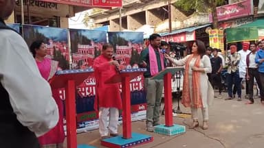 *💥#खैरागढ़ विधानसभा उपचुनाव*
खैरागढ़ में चल रहे सियासी घमासान के बीच INH NEWS में जोगी कांग्रेस का पक्ष रखते हुए साथ ही
