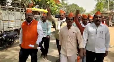 भाजपा स्थापना दिवस पर आयोजित रैली सीधी मध्य प्रदेश। #follow @bjp4mp #news_express #viralpost #elections #raily