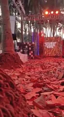 The Beautiful #Sunset #Ambience at The Montrose Runway Fashion Week Edition 4 at Mumbai..
#mrfwofficial