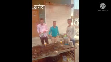 रूड़की: रुड़की सुनेरा#बढ़ती गर्मी को लेकर काली माता मंदिर पर बटा सरबत लोगो में हुई खुशी,,