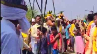 खड़कपुर में हुआ भव्य संगीतमय श्री मद भागवत कथा का आयोजन,निकाली कलश यात्रा। #bhagwat #katha #आयोजन #कथा #भजन #भगवान