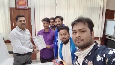 @DmcNarela #DCरंजीत_सिंह_जी को ज्ञापन पत्र #दीनाभाना_कर्मचारी_फेडरेशन सहबद्ध #भीम_आर्मी ने दिया और समस्या के बारे में बताया!
@north_mcd
@NorthDmc
#triloklucky https://t.co/PrFthJ5WWa