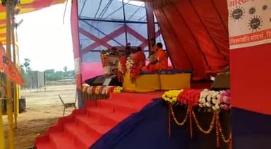 कतरीसराय: कतरीसराय प्रखंड के शाहवाद में श्री सतचंडी महायज्ञ में भारी संख्या में पहुंच रहे श्रद्धालुओं। #कतरीसराय #शाहावाद