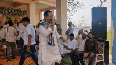 शाहगढ़: #शाहगढ़ में चंडी माता मंदिर में मुख्यमंत्री सामूहिक विवाह सम्मेलन समारोह में सम्मिलित होकर वर-वधु को आशीर्वाद दिया