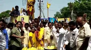వత్సవాయి: వత్సవాయి భీమవరం గ్రామంలో రెండో రోజు ఘనంగా జరిగిన ఎన్టీఆర్ శత జయంతి వుత్సవాలు