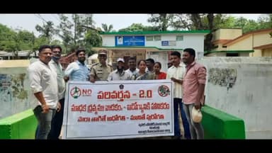 చింతపల్లి: చౌడుపల్లి గ్రామాన్ని సారా రహిత గ్రీన్  వీలేజ్ గా తీర్చిదిద్దుతామని చింతపల్లి స్పెషల్ ఎన్స్పోర్మెంట్ బ్యూరో ఎస్సై ఇబ్రహీం