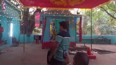 मंडली #सहित गोठहूला गाव
#राधे कृष्ण भगवान मंदिर