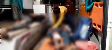 सड़क दुर्घटना में दो लोग गंभीर घायल
#एक्सीडेंट #घायल #सीएचसी