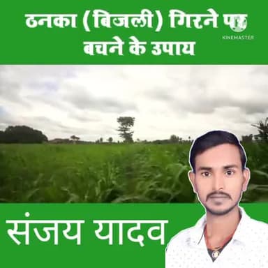 ठनका #बिजली गिरने पर बचने के #उपाय आप लोग देखिए कि किस तरह बचा जा सकता है ठनका गिरा है आप लोग विशेष ध्यान दें