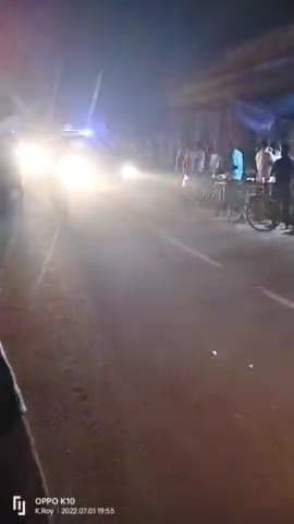 धरहरा: मुंगेर में एकता और अखंडता बनाए रखने के लिए पुलिस प्रशासन ने किया #पेट्रोलिंग #