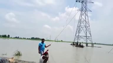 डंडखोरा: #132000 का तार जो चार प्रखंडों में कट गया था आज उसका काम पूरा होने की संभावना है कल से पूर्ण रूप से लाइन मिल जाएगी