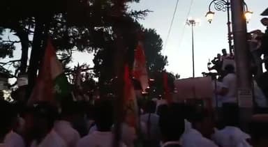 शिमला शहरी: अग्निपथ योजना के विरोध में प्रदेश कांग्रेस ने निकाला मशाल जुलूस।
#HimachalCongress
#Shimla
#Congress