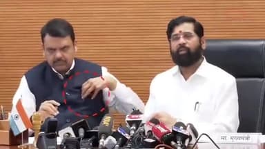 #महाराष्ट्र सरकार के नए सीएम को बोलना क्या है ये नही पता इसीलिए पूर्व सीएम कुछ लिखते हुए. #cm #devendra #eknath #uddhav
