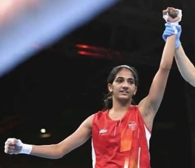 धाकड़ हरियाणवी पंच!
#CommonwealthGames में हरियाणा के लाडले मुक्केबाज अमित पंघाल और नीतू घनघस पाल निकिता जरीन को स्वर्ण