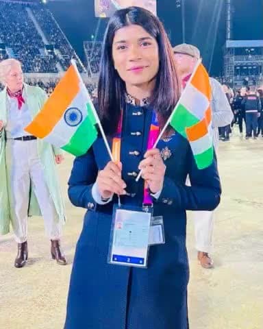 मुबारकबाद भारत की बेटी निख़त ज़रीन, भारत के लिये गोल्ड मेडल जीतकर हम सबका सर फ़ख़्र से ऊँचा कर दिया।
कॉमनवेल्थ खेल 2022
#NikhatZareen #GoldMedal