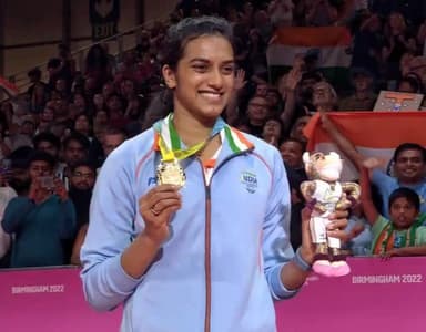 कॉमनवेल्थ गेम्स 2022 के बैडमिंटन सिंगल्स फाइनल में स्वर्ण पदक जीतने पर पीवी सिंधु जी को हार्दिक बधाई एवं शुभकामनाएं💐
#PVSindhu #CommonwealthGames2022