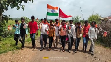 #तिरंगा घर-घर तिरंगा #अभियान को ध्यान में रखते हुए #कावड़ के साथ तिरंगा लेकर आए कावड़िया ग्राम #रसीदपुर @baba_bajandar62