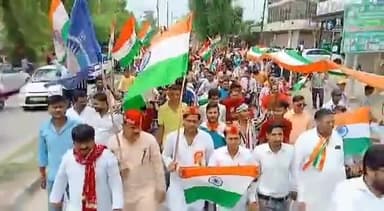 #75वा_स्वतंत्रता, #अमृत_महोत्सव,
#भव्य_तिरंगा_यात्रा नगर हापुड़।