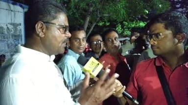 वैशाली: #गरीबों_के_मशिहा_माननीय_लालू प्रसाद यादव जी के #बिहार आगमन पर स्वागत के दौरान बात करते #राजद_प्रखंड_अध्यक्ष- रामशीष राय