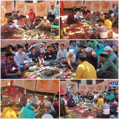 आज मां अखंड चंडी में NSUI जिला चंबा द्वारा आयोजित हवन यज्ञ में सम्मिलित हुआ , इस सफल आयोजन के लिए एनएसयूआई चंबा के सभी पदाधिकारी व कार्यकर्ता बधाई के पात्र हैं।
जय माँ 🙏 #nsui #nsuihimachal