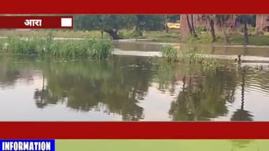 आरा: #आरा मे गागि #नदी मैं बढ़ा #जल का अस्त लोग #परेसान