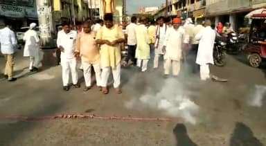 #भूपेन्द्र चौधरी के #भाजपा का #प्रदेश #अध्यक्ष बनने पर #भाजपा कार्यकर्ताओं के साथ पटाखा फोड़ #जश्न मनाया।