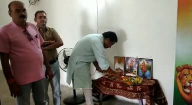टीकमगढ़: भारतीय किसान संघ ने जिला कार्यालय में मनाई भगवान बलराम जयंती। #भारतीयकिसानसंघ